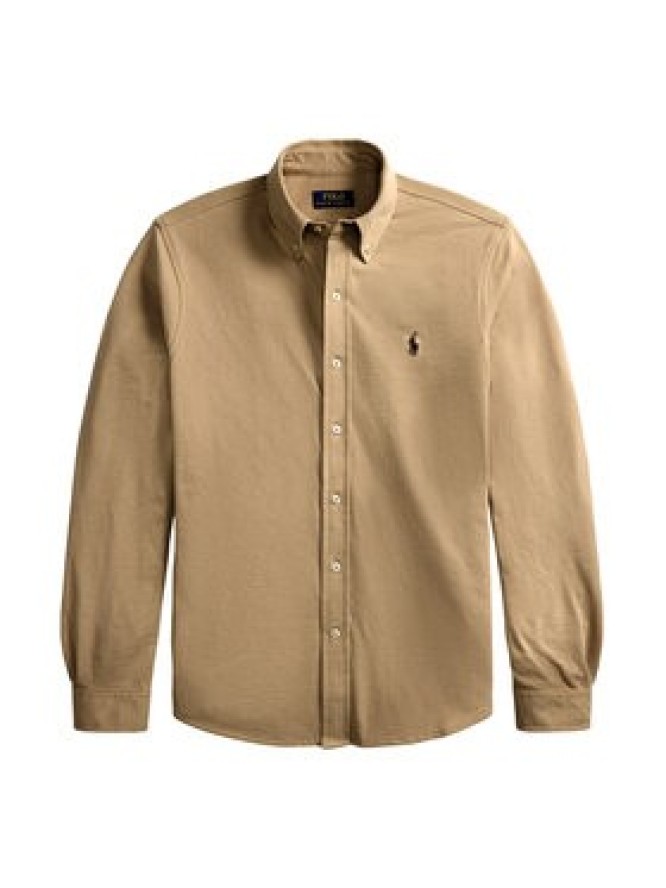 Polo Ralph Lauren Koszula 710654408503 Beżowy ciemny Regular Fit