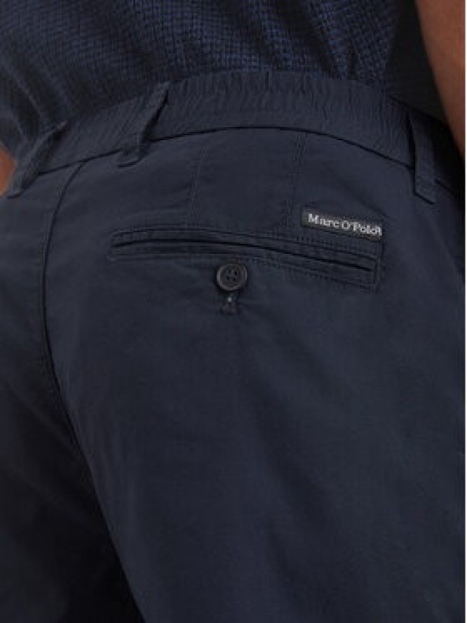 Marc O'Polo Spodnie materiałowe 522 0831 10144 Granatowy Slim Fit