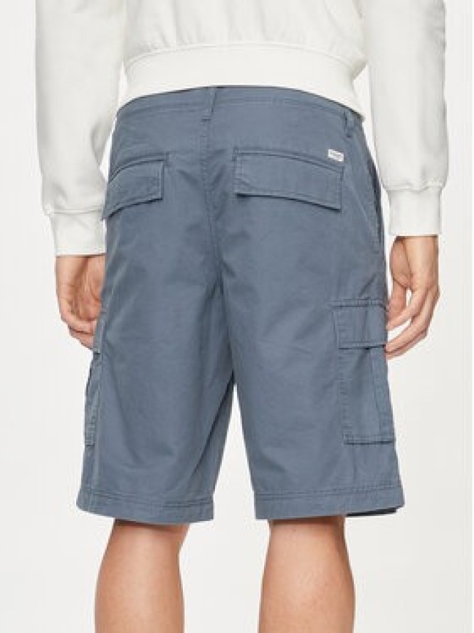 Jack & Jones Szorty materiałowe Jpstcole 12253222 Niebieski Loose Fit