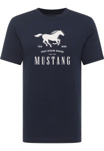 Męski T-Shirt Mustang Style Alex Dark Sapphire 1017993 4136