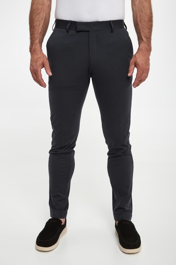 Spodnie męskie w kant KARL LAGERFELD