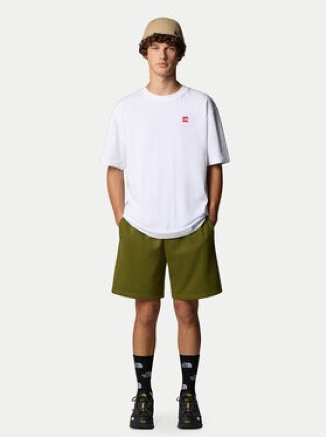 The North Face Szorty sportowe Easy NF0A8C2S Zielony Regular Fit