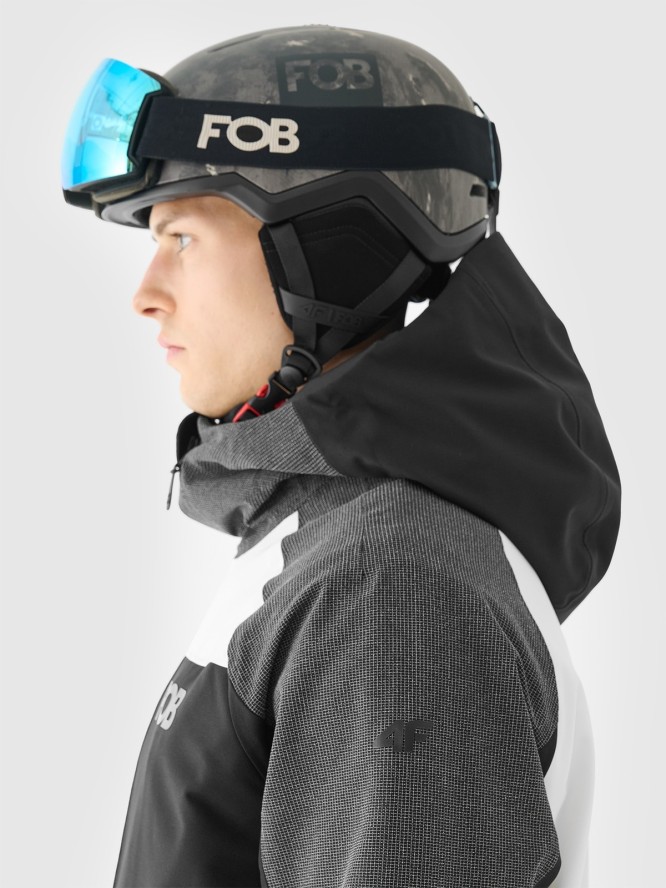 4F Kurtka snowboardowa membrana 10000 męska - biała XL