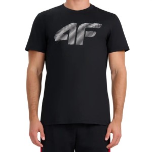 Koszulka męska 4F - bawełniany T-shirt, regular fit.
