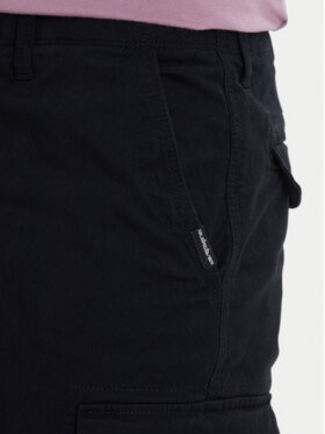 Quiksilver Szorty materiałowe MW Cargo EQYWS03912 Czarny Regular Fit