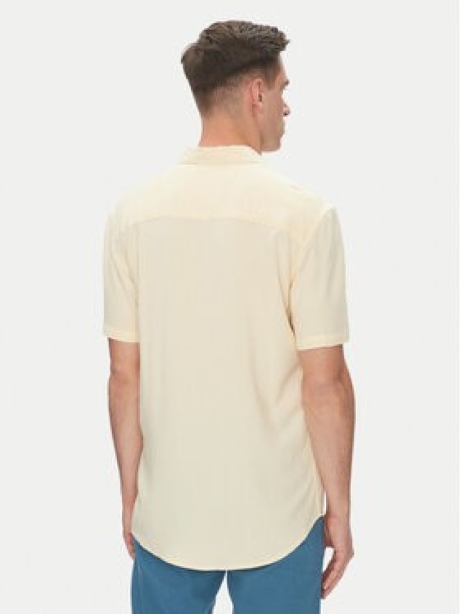 Blend Koszula 20716363 Beżowy Regular Fit