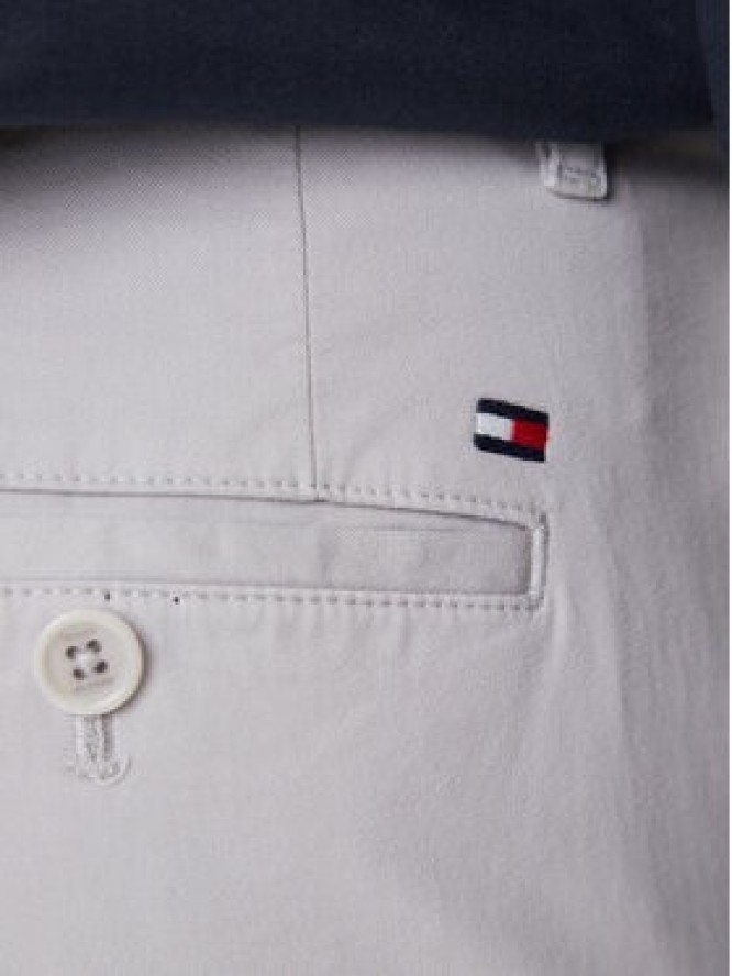 Tommy Hilfiger Chinosy Denton Essential MW0MW40262 Szary Straight Fit