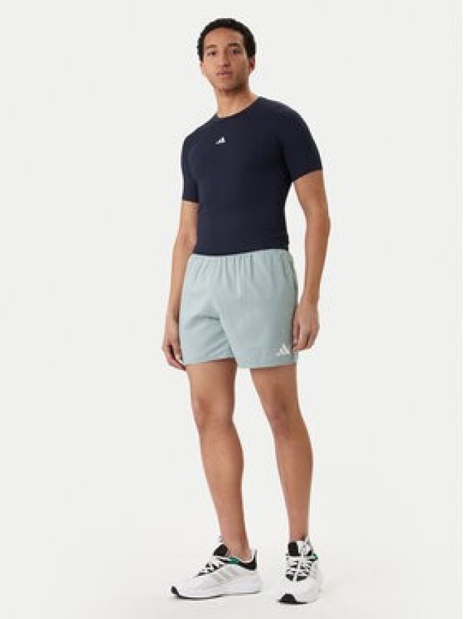 adidas Koszulka techniczna TECHFIT Compression Training JX2561 Granatowy Slim Fit