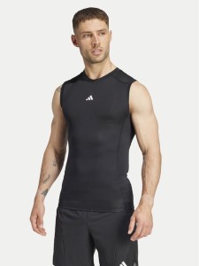 adidas Koszulka techniczna TECHFIT Compression Training JE6694 Czarny Slim Fit