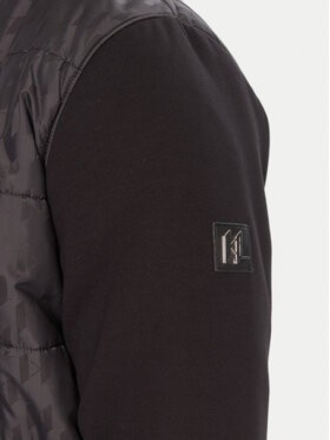 KARL LAGERFELD Kurtka bomber 505064554504 Czarny Regular Fit