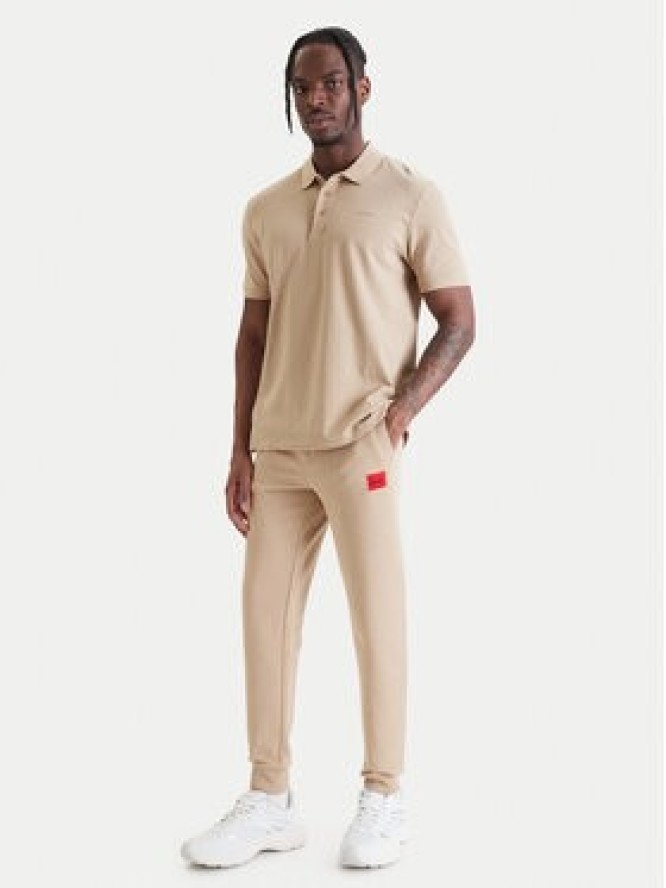 HUGO Spodnie dresowe Doak212 50447963 Beżowy Regular Fit