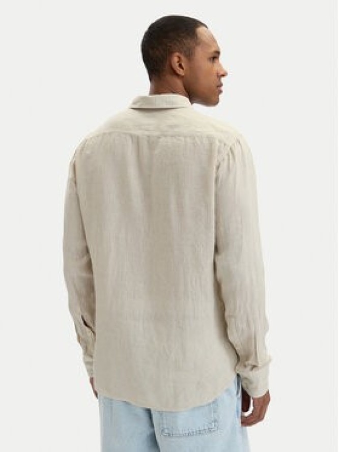 BOSS Koszula Relegant 50567579 Beżowy Regular Fit