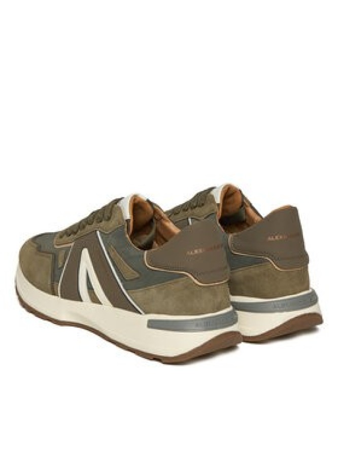 Alexander Smith Sneakersy Liverpool ASBCLPM-3253-OLV Zielony