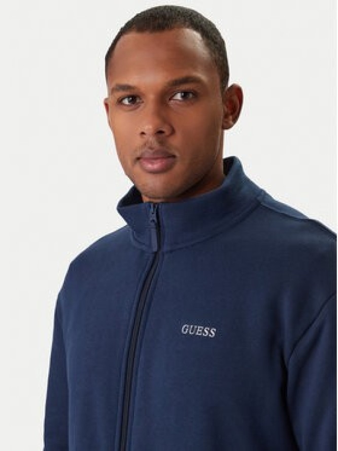 Guess Bluza Z6RQ16 KAIJ1 Granatowy Regular Fit