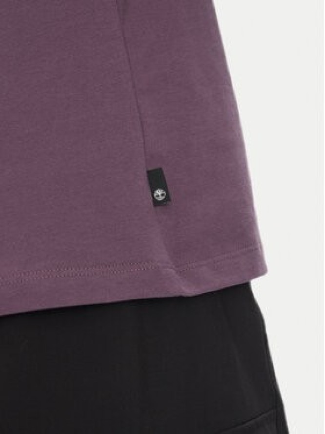 Timberland T-Shirt TB0A6DJY Fioletowy Regular Fit