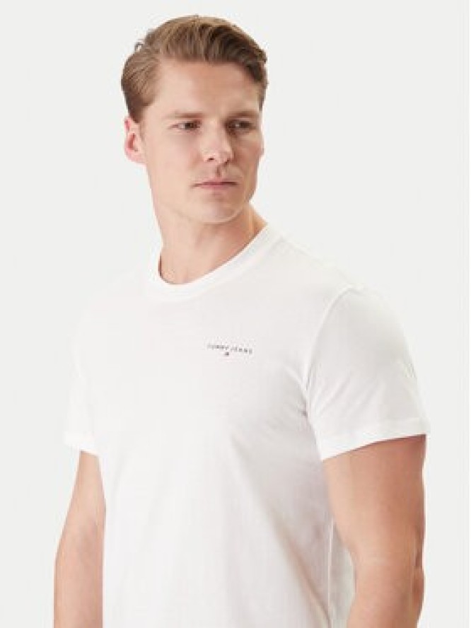 Tommy Jeans Komplet t-shirtów DM0DM22316 Zielony Slim Fit