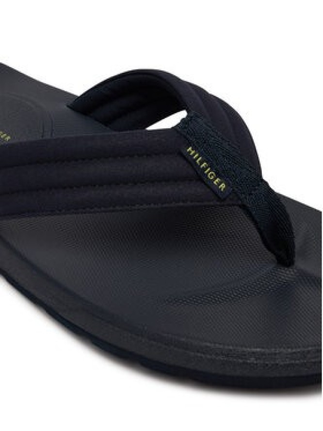 Tommy Hilfiger Japonki Molded Hilfiger Lth Beach Sandal FM0FM05802 Granatowy