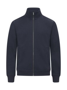 clique Miami Kardigan rozpinany z bawełny i poliestru z recyklingu – Dark Navy