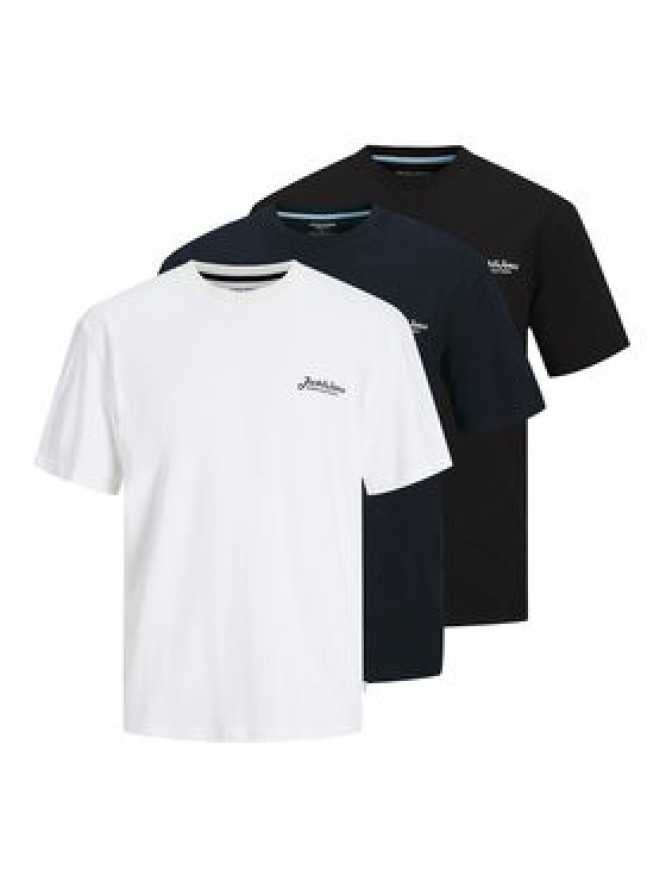 Jack & Jones Komplet t-shirtów Beau 12277465 Kolorowy Relaxed Fit