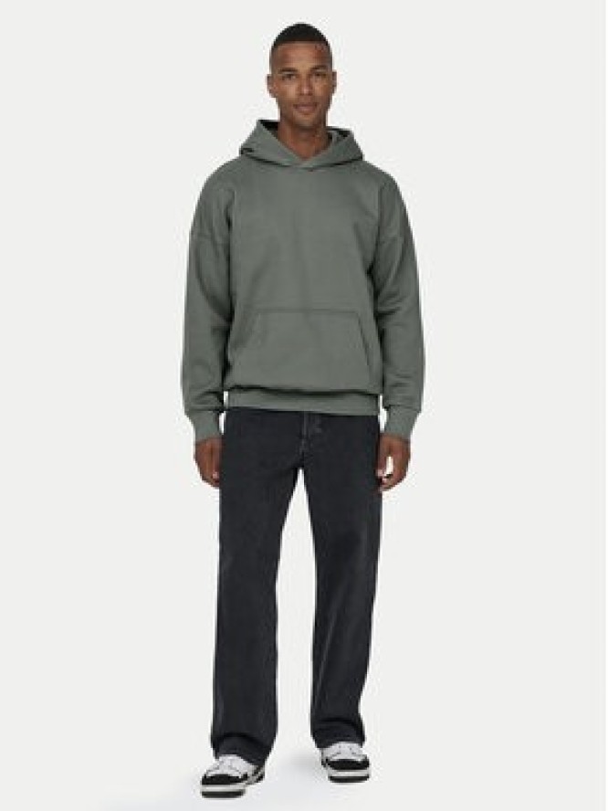 Only & Sons Jeansy Fade 22026778 Czarny Loose Fit