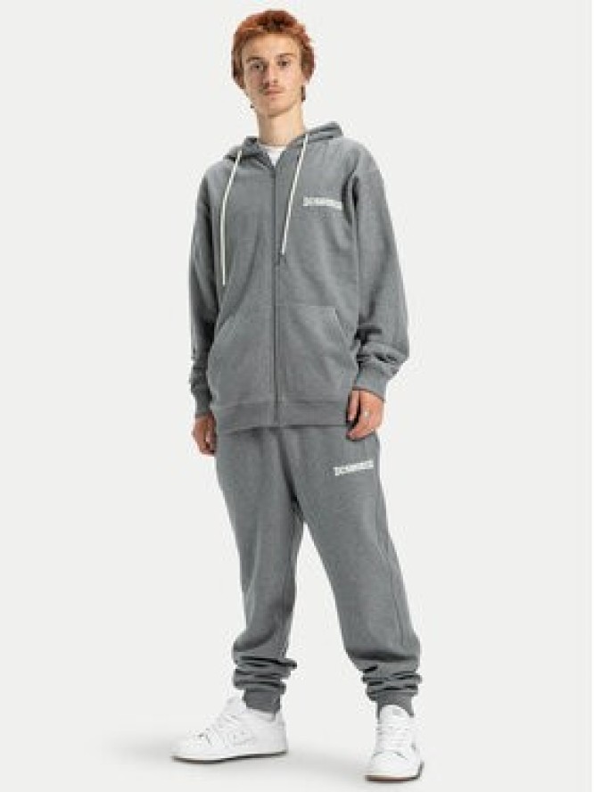 DC Shoes Spodnie dresowe Baseline ADYFB03069 Szary Regular Fit