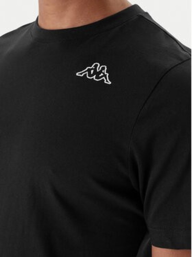 Kappa Komplet t-shirtów Logo Sylvo 322562W Czarny Regular Fit