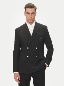 KARL LAGERFELD Marynarka 155102 552037 Czarny Slim Fit