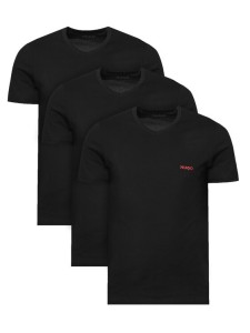 HUGO Komplet t-shirtów 50566316 Czarny Regular Fit