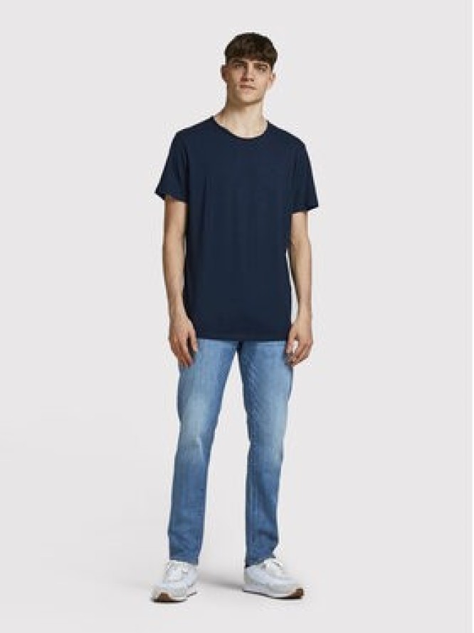 Jack & Jones T-Shirt Basher 12182498 Granatowy Regular Fit