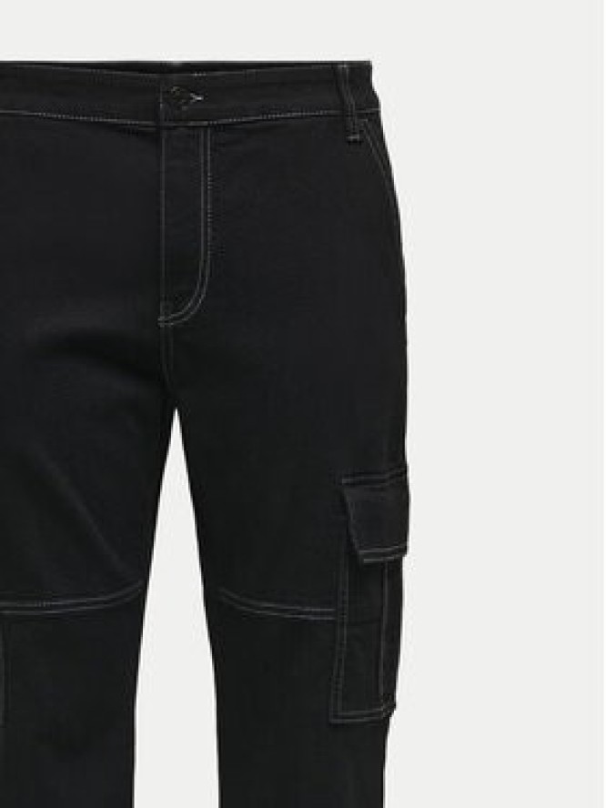 Only & Sons Spodnie materiałowe Sedge 22030724 Czarny Straight Fit