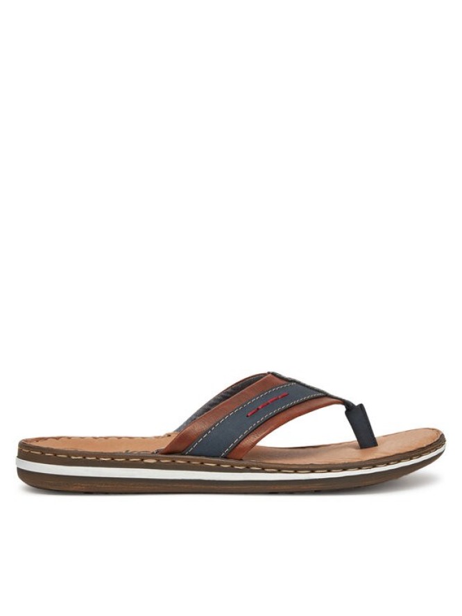 Rieker Japonki 21072-14 Granatowy