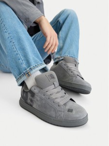DC Shoes Sneakersy CEOWB-V5-10116M Szary