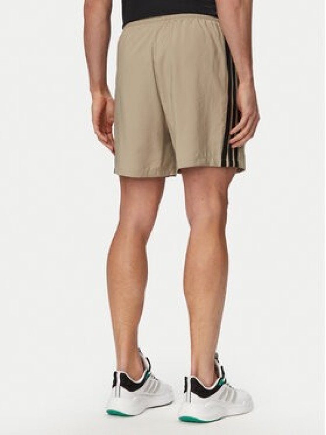 adidas Szorty sportowe Essentials 3-Stripes Chelsea KD4889 Zielony Regular Fit