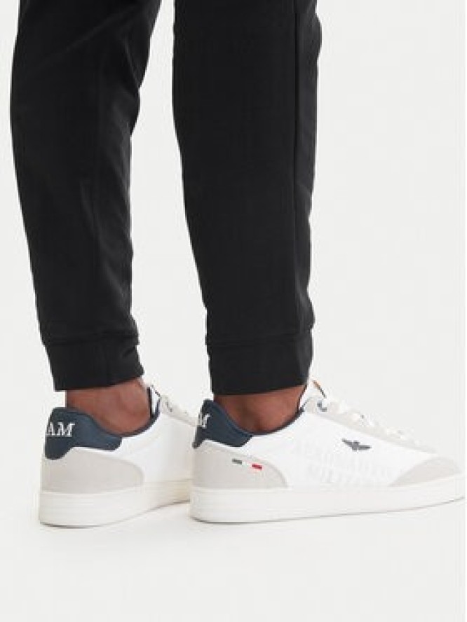 Aeronautica Militare Spodnie dresowe 261PF0872UF00459 Czarny Regular Fit