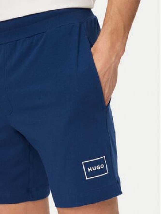 HUGO Szorty sportowe Laze 50525247 Granatowy Regular Fit