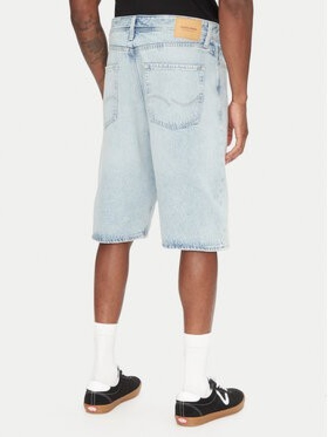 Jack & Jones Szorty jeansowe Ron 12272237 Niebieski Baggy Fit