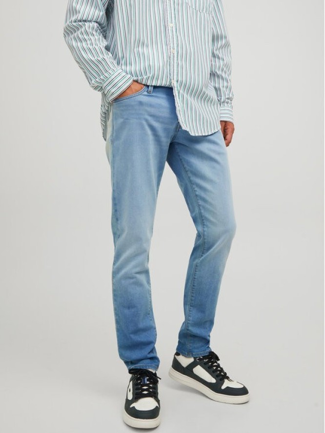 Jack & Jones Jeansy Glenn 12224131 Niebieski Slim Fit
