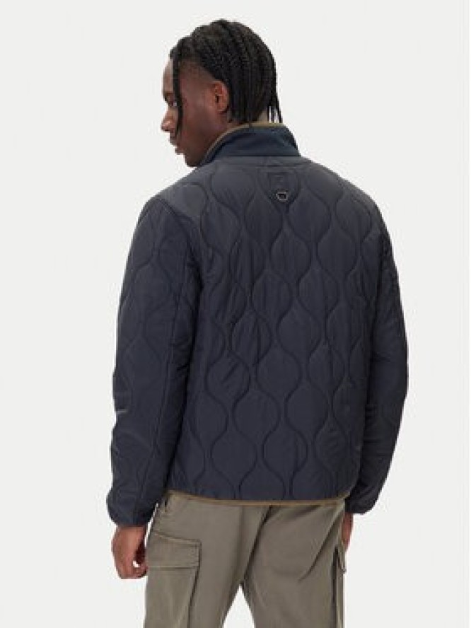 Aeronautica Militare Kurtka przejściowa 252AB3009UCT04211 Granatowy Regular Fit