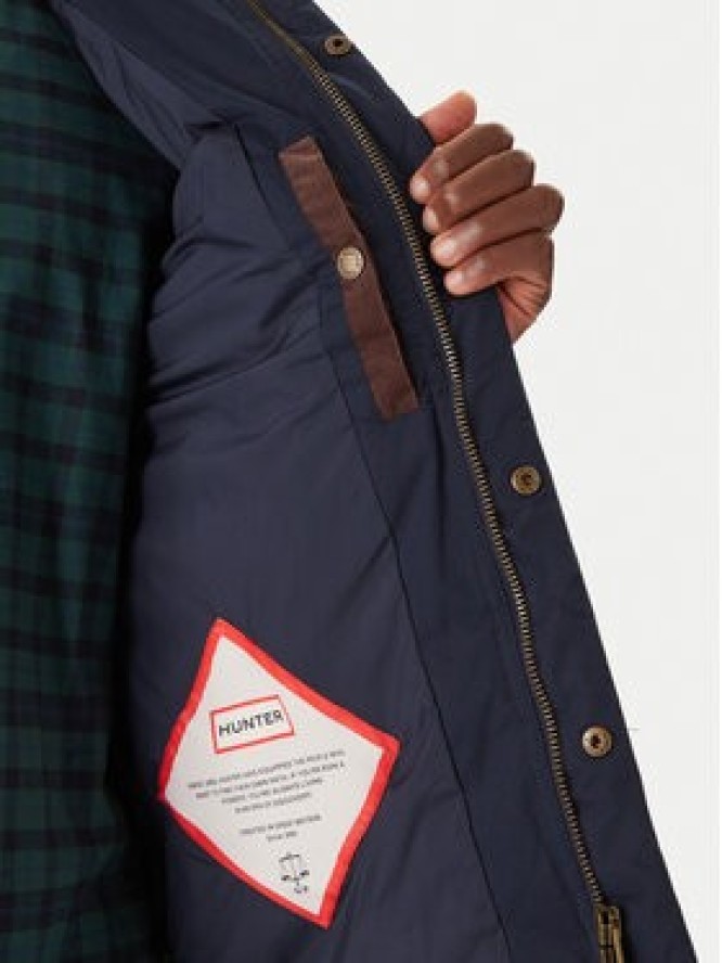 Hunter Kurtka przejściowa Ardwell HARM0003252 Granatowy Regular Fit