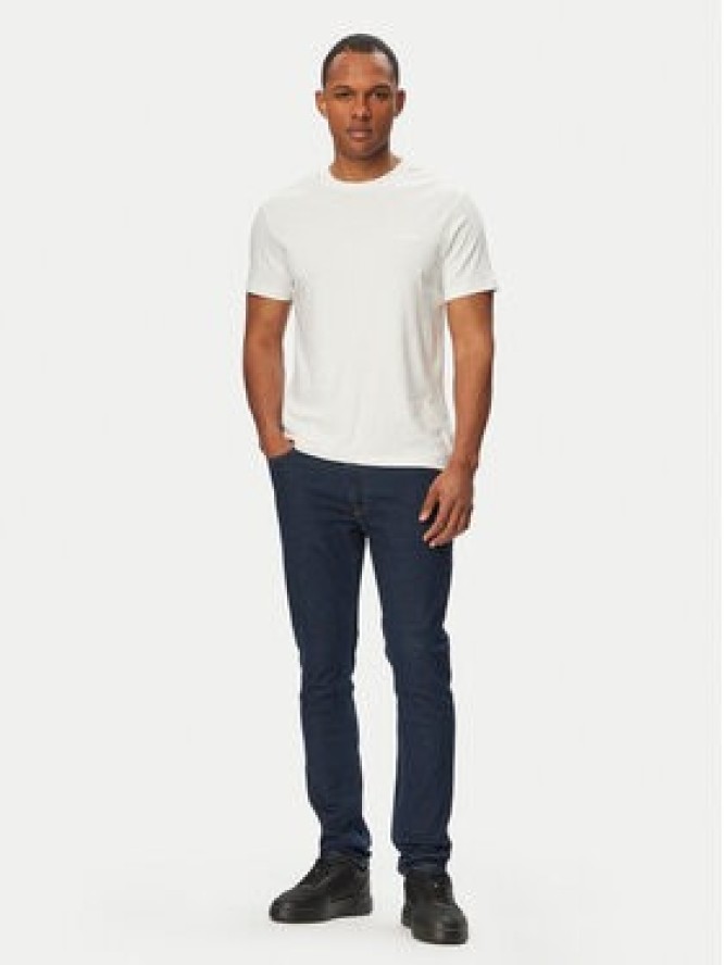 Calvin Klein T-Shirt LV04LG222G Biały Slim Fit