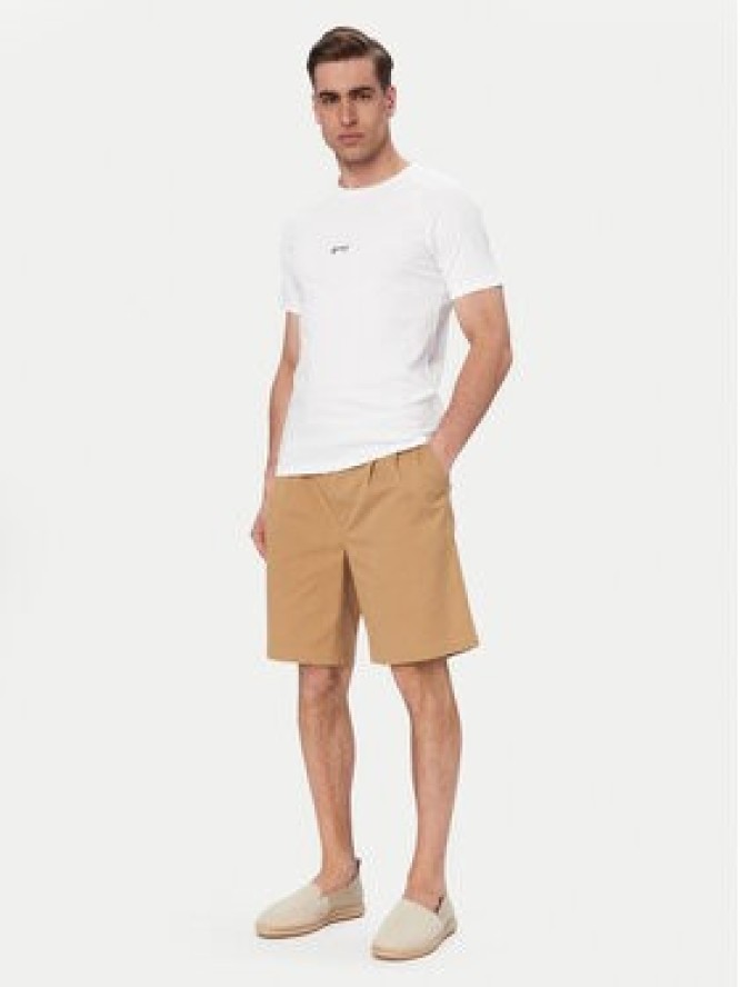 BOSS T-Shirt 50517970 Biały Slim Fit