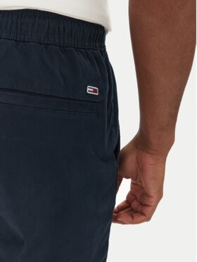 Tommy Jeans Joggery Austin DM0DM20283 Granatowy Slim Fit