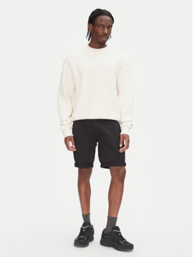 Tommy Jeans Szorty materiałowe Scanton DM0DM21950 Czarny Slim Fit