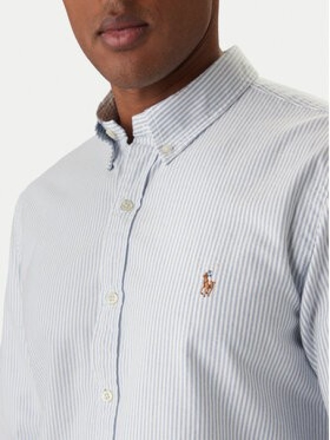 Polo Ralph Lauren Koszula Core Replen 710549084 Niebieski Slim Fit