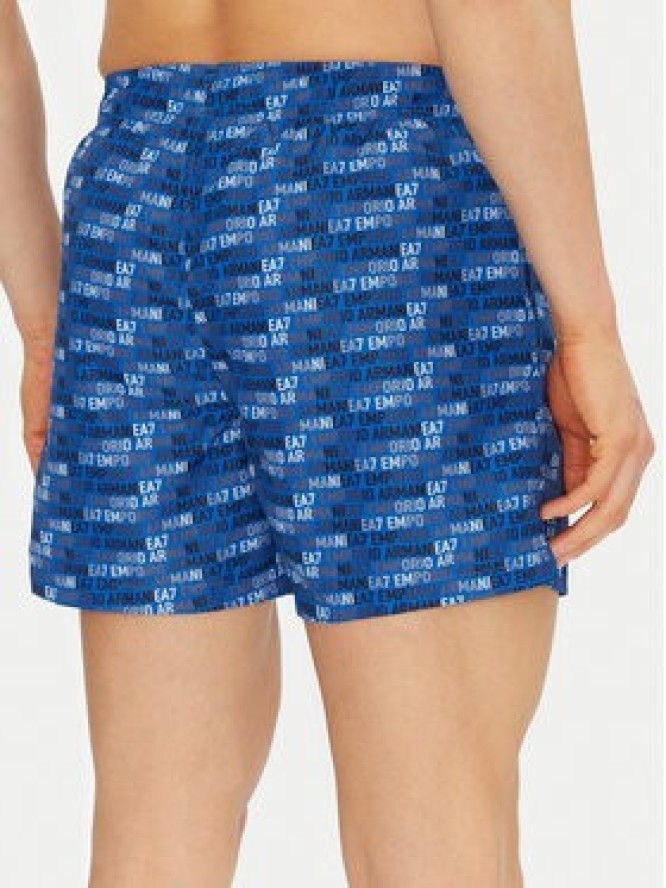 EA7 Emporio Armani Szorty kąpielowe 7M000510 AF13059 FB067 Niebieski Regular Fit