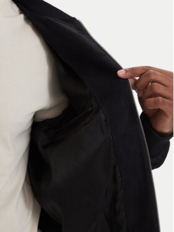 KARL LAGERFELD Kurtka skórzana 555011 562411 Granatowy Regular Fit