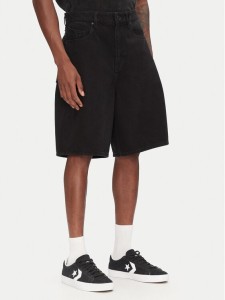 Volcom Szorty jeansowe Billow A2012200 Czarny Relaxed Fit