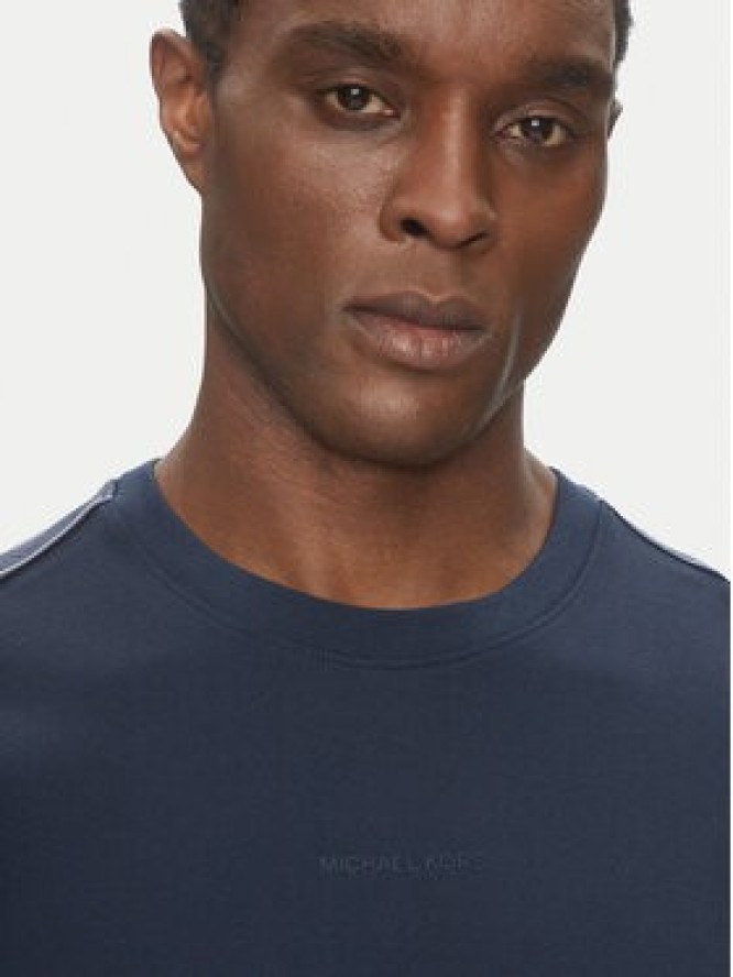 Michael Kors T-Shirt CT4524E1V2 Granatowy Regular Fit