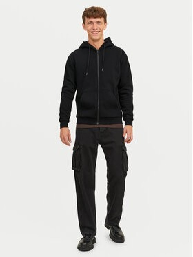 Jack & Jones Bluza Bradley 12249342 Czarny Relaxed Fit