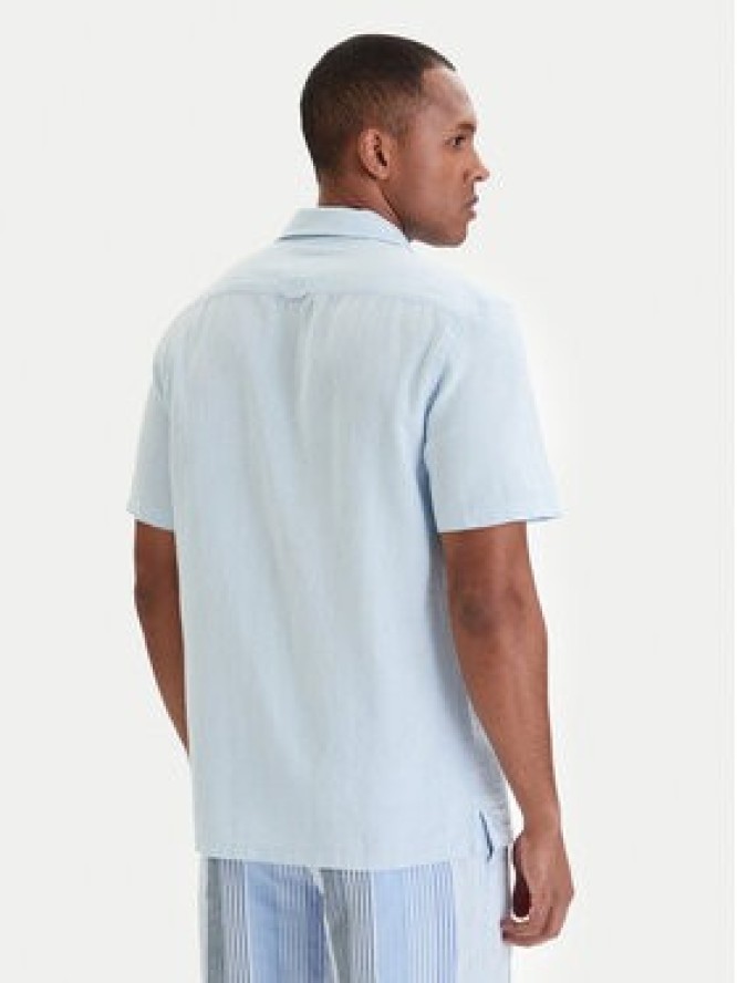 Tommy Jeans Koszula DM0DM23058 Błękitny Regular Fit